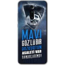 MRC İletişim Xiaomi Mi 9t Kılıf Hd Desen Baskılı Arka Kapak - Bozkurt Atatürk