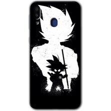 MRC İletişim Samsung Galaxy M10S Kılıf Hd Desen Baskılı Arka Kapak + Temperli Cam - Anime