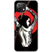 MRC İletişim Xiaomi Mi 11 Kılıf Hd Desen Baskılı Arka Kapak - SAMUR19 Girl