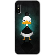 MRC İletişim Xiaomi Mi Max 3 Kılıf Hd Desen Baskılı Arka Kapak - Angry Duck