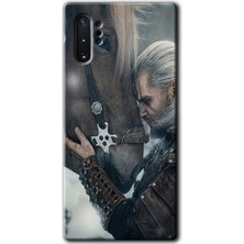 MRC İletişim Samsung Galaxy Note 10 Plus Kılıf Hd Desen Baskılı Arka Kapak + Temperli Cam - Kadim Dost