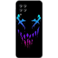 MRC İletişim Samsung Galaxy A22 Kılıf Hd Desen Baskılı Arka Kapak + Temperli Cam - Çığlık