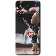 MRC İletişim Xiaomi Mi 12 Pro Kılıf Hd Desen Baskılı Arka Kapak - I Am Groot
