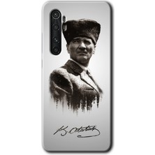 MRC İletişim Xiaomi Mi Note 10 Lite Kılıf Hd Desen Baskılı Arka Kapak - Mustafa Kemal Atatürk