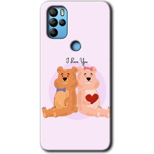 MRC İletişim Omix X500 Kılıf Hd Desen Baskılı Arka Kapak - Sevgili Ayıcık