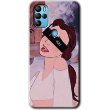 MRC İletişim Omix X500 Kılıf Hd Desen Baskılı Arka Kapak - Bad Girl