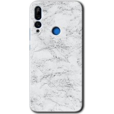 MRC İletişim Huawei P Smart Z Kılıf Hd Desen Baskılı Arka Kapak + Temperli Cam - Art Design 28