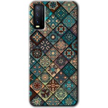 MRC İletişim Vivo Y11S Kılıf Hd Desen Baskılı Arka Kapak - Mat Mandala