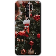 MRC İletişim Xiaomi Redmi 9 Kılıf Hd Desen Baskılı Arka Kapak - Happy New Year