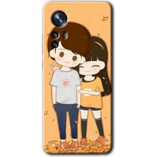 MRC İletişim Xiaomi Mi 12 Kılıf Hd Desen Baskılı Arka Kapak - Şıpsevdi Çift