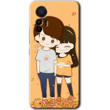 MRC İletişim Xiaomi Mi 12 Lite Kılıf Hd Desen Baskılı Arka Kapak - Şıpsevdi Çift