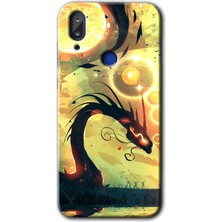 MRC İletişim Vestel E5 Kılıf Hd Desen Baskılı Arka Kapak - Digital Dragon