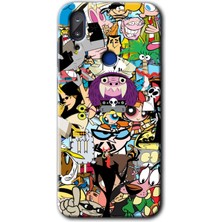 MRC İletişim Vestel E5 Kılıf Hd Desen Baskılı Arka Kapak - Süper Çizgi Kahramanlar