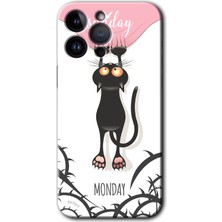 MRC İletişim iPhone 14 Pro Kılıf Hd Desen Baskılı Arka Kapak - Dark Sunday