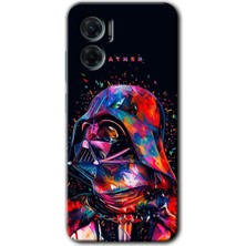 MRC İletişim Xiaomi Redmi Note 11E Kılıf Hd Desen Baskılı Arka Kapak - Father Vader