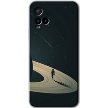 MRC İletişim Vivo Y33S Kılıf Hd Desen Baskılı Arka Kapak - Space Planet