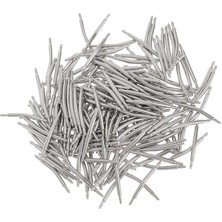 Eleanos 200 Adet Paslanmaz Çelik Kavisli Bahar Bar Pins Link Için Izle Bant Boyutu 16-26MM 16MM (Yurt Dışından)