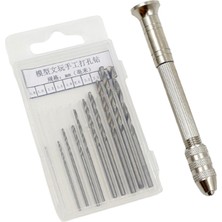 Eleanos Pin Vise El Matkap Uçları (0.5-3.0mm) El Matkap ile Craft Ceviz Anahtarlık Için Döner Araçlar (Yurt Dışından)