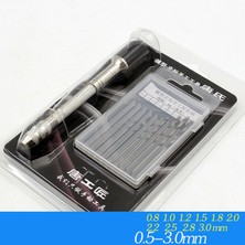 Eleanos Pin Vise El Matkap Uçları (0.5-3.0mm) El Matkap ile Craft Ceviz Anahtarlık Için Döner Araçlar (Yurt Dışından)