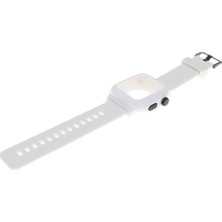 Lanfy Silikon Koruyucu Tam Kasa Kapak ve Bant Apple Watch Series Için 1/2/3 (Yurt Dışından)