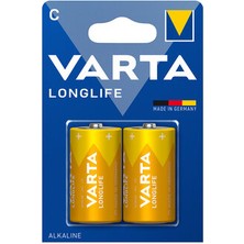 Varta Longlife Power 4914 Orta Pil 2'li