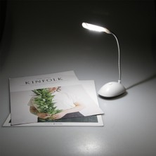 Kullanışlı Bükülebilir Pilli LED Masa Lambası Kitap Okuma Işığı