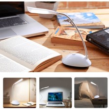 Kullanışlı Bükülebilir Pilli LED Masa Lambası Kitap Okuma Işığı