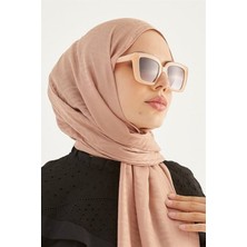 Fresco Scarfs Kadın Tesettür Ipeksi Pamuk Jakar F Desen Şal