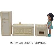 Daphne’s Handmade – Kendin Yap – Minyatür Oyun Evi Mobilyaları –  Minyatür Fırın - 1/48 Ölçek