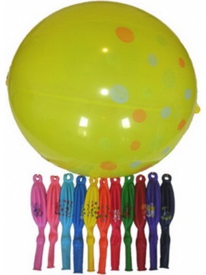 Gizzodo Lastikli Punc Balon - 50 Adet