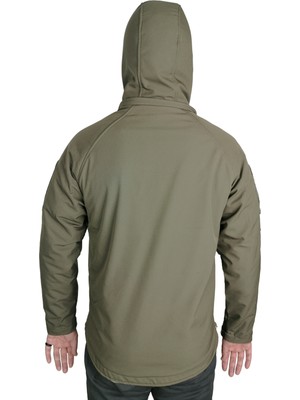 Wolftrap Softshell Su Geçirmez Kapüşonlu Mont Haki