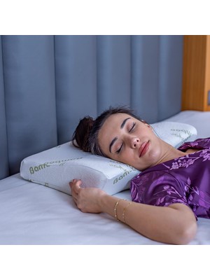 Simple The Pillow Servikal Visco Yastık Boyun Fıtığı Boyun Düzleşmesi Için Ortopedik Boyun Yastığı