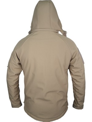 Wolftrap Softshell Kapüşonlu Mont Bej