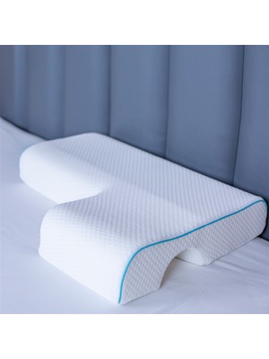 Simple The Pillow Kol Destekli Visco Boyun Yastığı Balayı Yastığı 65*49*31*12