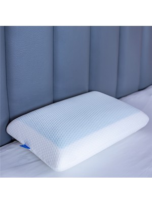 Simple The Pillow Jelli Klasik Visco Yastık Memory Foam Boyun Yastığı Hafızalı Yastık 60*40*15