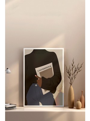 40X50 Poster Çerçevesiz Premium Bristol Kağıda Uv Baskı