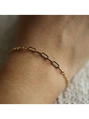 By Milo Jewellery Chain Altın Zincir Glosgow  Bileklik