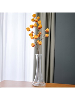 Q-Art Dekoratif Yapay Çan Çiçeği - Tarçın - 96 cm