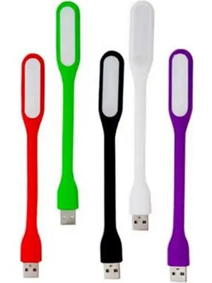 Gaman USB Kitap Okuma Aydınlatma Ledi Gece Lambası - 5'li (Leptop-Notebook Uyumlu)
