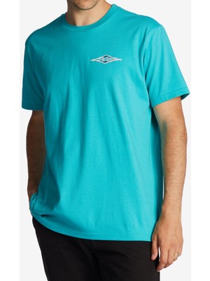 Billabong Crayon Wave Ss Erkek Mavi Tişört