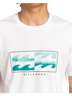 Billabong İnversed Ss Beyaz Erkek T-shirt EBYZT00102-WHT