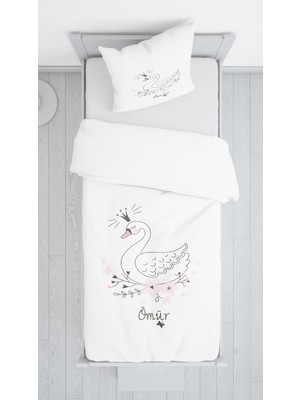 Evmila Kuğu Model Dekorafit Örtü 5