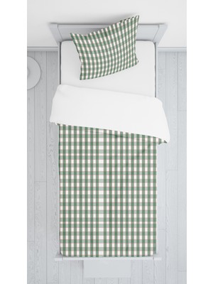 Evmila Dijital Baskılı Geometrik Örtü Yastık Seti Lldcfp 82