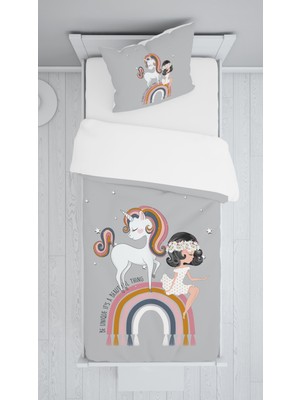 Lolla Evmila Dekoratif Desenli Çocuk Yatak Örtüsü