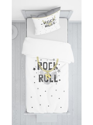 Evmila Rock Roll Dekorafit Örtü 203