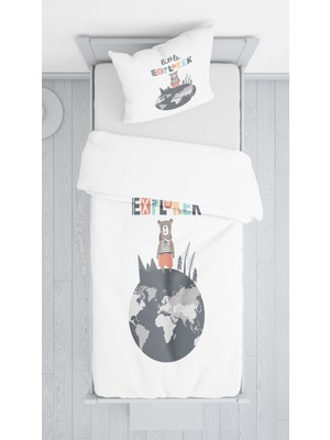 Lolla Evmila Gezgin Tilki Kadife Dekoratif Örtü 21