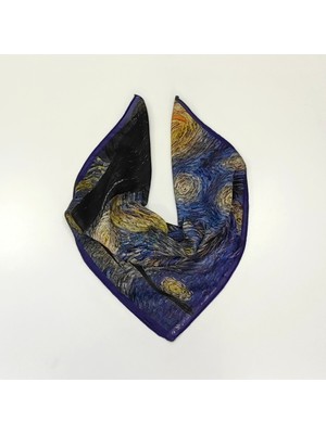 Fular Bandana | Van Gogh Yıldızlı Gece (Starry Night)
