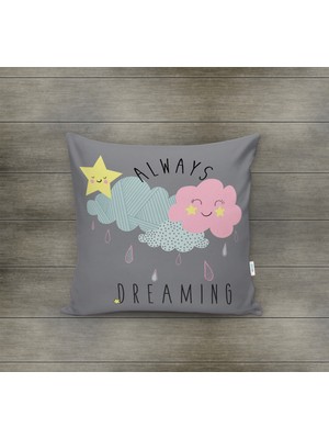 Lolla Evmila Dekoratif Çocuk Kırlent Kılıfı