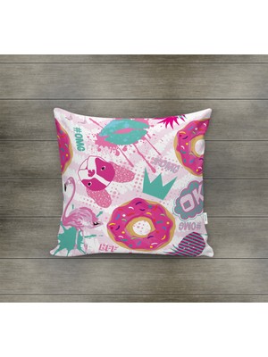 Lolla Evmila Dekoratif Çocuk Kırlent Kılıfı