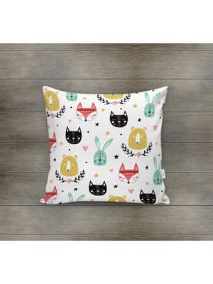 Lolla Evmila Dekoratif Çocuk Kırlent Kılıfı